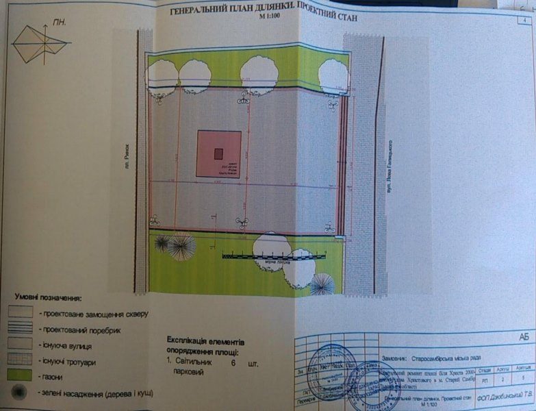 IMG_20181010_150012-800x600-783x600 Тривають ремонтні роботи площі Ринок в Старому Самборі. Оприлюднено фото проекту.