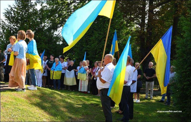 IMG_5082-Starosambirski-visti Старосамбірчани відзначили День Незалежності